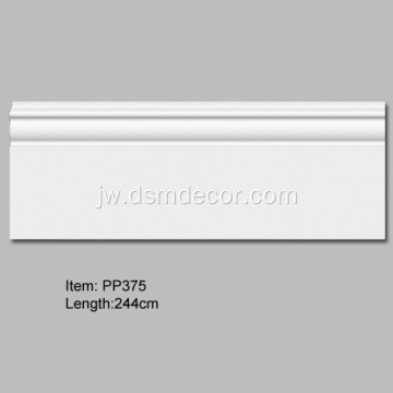 15cm Jembar Interior PU Skirting Boards